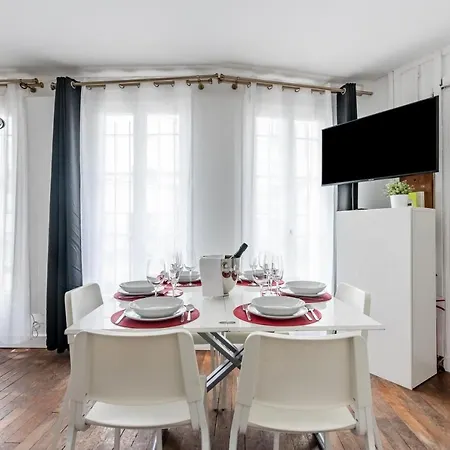 Appartement Magenta Quest Paris Exterior foto